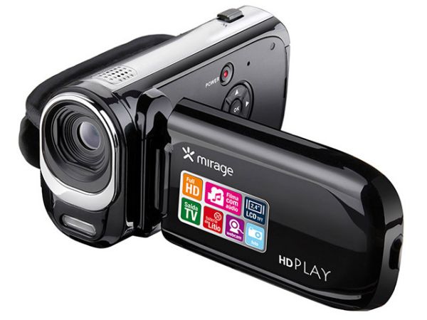 Filmadora Multilaser Mirage Play Full HD, 14MP, Tela LCD 2.4